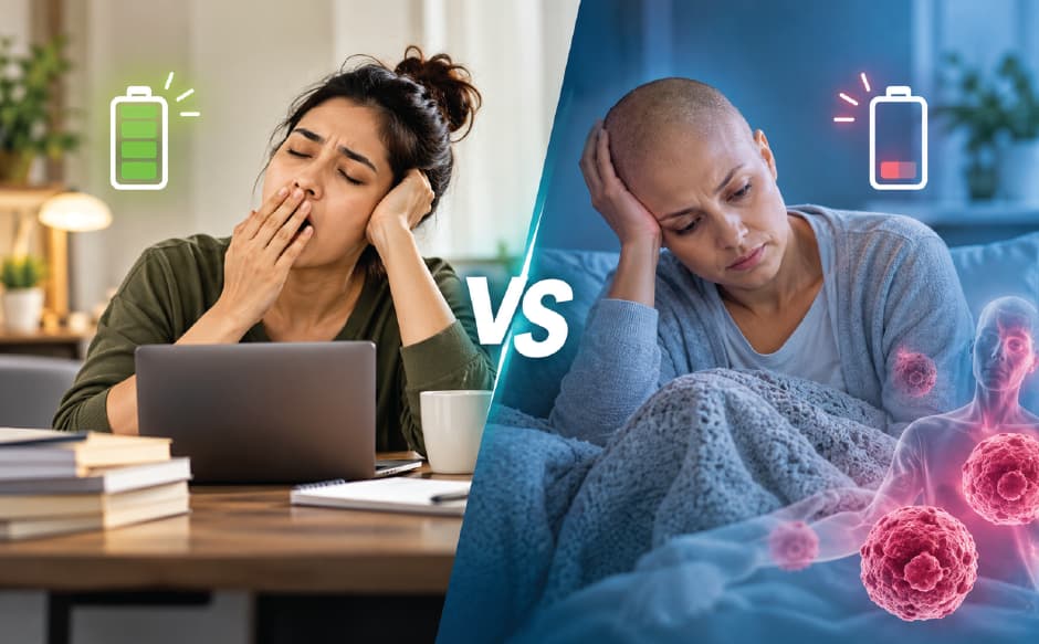 How Is Cancer Fatigue Different from Normal Tiredness